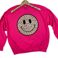Leopard Happy Face Sweatshirt 'NLB' T-Shirts, Hoodie | GrindPrints.com