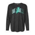Leopard Print Long Sleeve Relaxed Fit Neon Mama Shirt Hoodie, Sweatshirt | GrindPrints.com