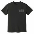 Let Go and Let God Tee | Cotton T-Shirt | Christian Aesthetic | Unisex Christian T-Shirt | Comfortable Black Slim