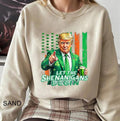 Let The Shenanigans Begin Trump St Patrick's Day Shirt Hoodie, Sweatshirt | GrindPrints.com