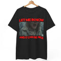 Let me in now and it can be nice longleg Tshirt Casual Shortsleeve Hoodie, Sweatshirt | GrindPrints.com