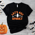 Let's Get Spooky T-Shirt, Funny Matching Halloween Party Tee, Spooky Season Shirt, Unisex Ghouls Tee. Hoodie, Sweatshirt