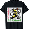 Let'S Go Bananas Funny Banana Cotton Short Sleeve T-Shirts, Hoodie, Sweatshirt