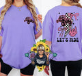 Let's Ride Atv Comfort Colors Unisex Sized Tshirt Hoodie, Sweatshirt | GrindPrints.com
