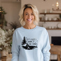 Let's Sleep Under the Stars Crewneck Sweatshirt Casual Comfortable T-Shirts, Hoodie | GrindPrints.com