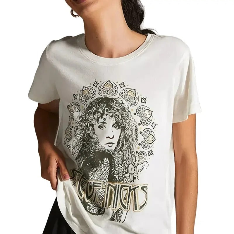 LetLuv Anthropologie Stevie Nicks Retro-Style T-Shirt Collection Hoodie, Sweatshirt | GrindPrints.com