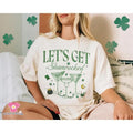 Lets Get Shamrocked t-Shirt, St Patrick's Day sweatshirt, St Paddys Day hoodie, Funny St Patrick's Day Drinking Shirt,...