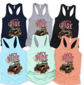 Lets Ride Atv Womens Razorback Tank Top T-Shirts, Hoodie, Sweatshirt | GrindPrints.com