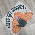 Lets get spookyyyyy Graphic Tee or Sweatshirt Fit Loose Hoodie | GrindPrints.com