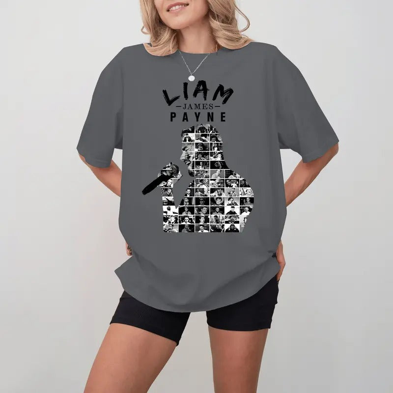 Liam Paye Shirt, 1.D Liam Pay ne, In Memory Of One Direct!on T-shirt, For Fans Hoodie, Sweatshirt | GrindPrints.com