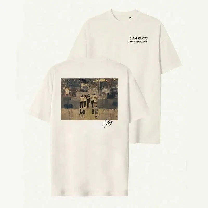 Liam Payne Tribute Shirt, Liam Payne Choose Love Shirt, In Memory Of Liam Payne T-shirt, One Direction 1D Tour, For Men...