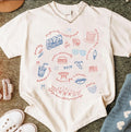 Liberal Fourth Of July Doodle Shirt, Liberal Patriotic T-Shirt, Secret Subtle Message American Fourth of July Shirt, Love...