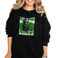 'Life is Good, Why Don't You Get One' Crewneck Sweatshirt, T Shirt, Hoodie Grunge Aesthetic Pullover | Casual,...