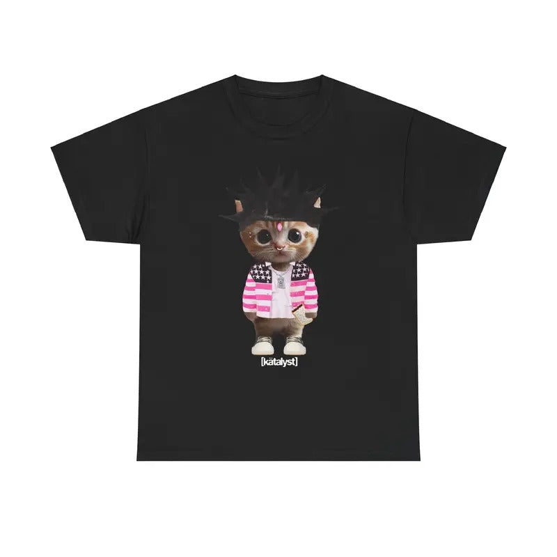 Lil Uzi Vert Kitty Shirt Casual Classic Hoodie, Sweatshirt | GrindPrints.com