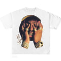 Lil Yachty Shirt, Vintage White Rap Tee, Hip Hop Graphic Print T-Shirt Hoodie, Sweatshirt | GrindPrints.com