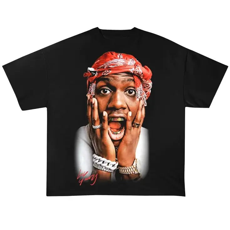 Lil Yachtyyy Graphic T-Shirt 90s, rapper, rap tee Hoodie, Sweatshirt | GrindPrints.com