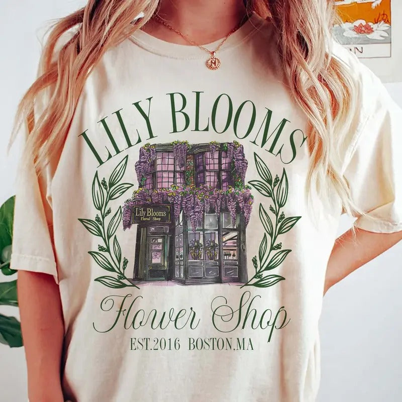 Lily Floral Shop Sweatshirt, T-shirt, Hoodie | GrindPrints.com