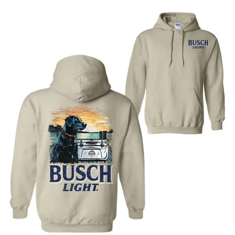 Limited Busch Light Men Best Friend Hoodie Sweatshirt T-Shirt, Beer Lover Graphic Tees, For Men, For Women | GrindPrints.com