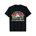 Limited Edition Opossum Graphic T-Shirt: "Don't Do Part of the Problem, Do the Whole Problem" Funny Slogan Tee made in...