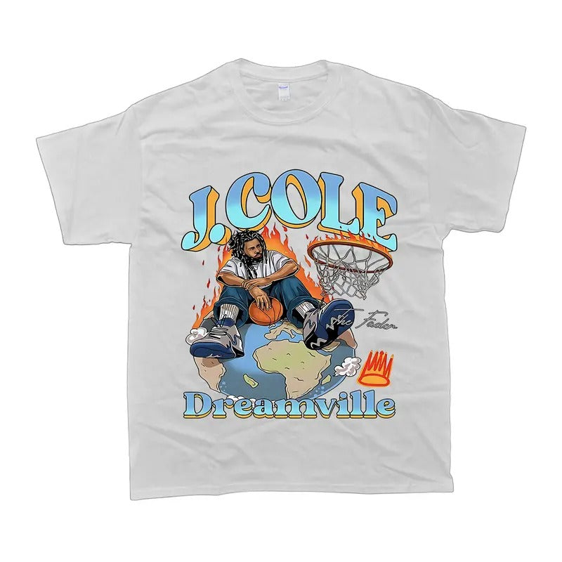 Limited J Cole Dreamville Vintage T-Shirt For Men For Women Hoodie, Sweatshirt | GrindPrints.com