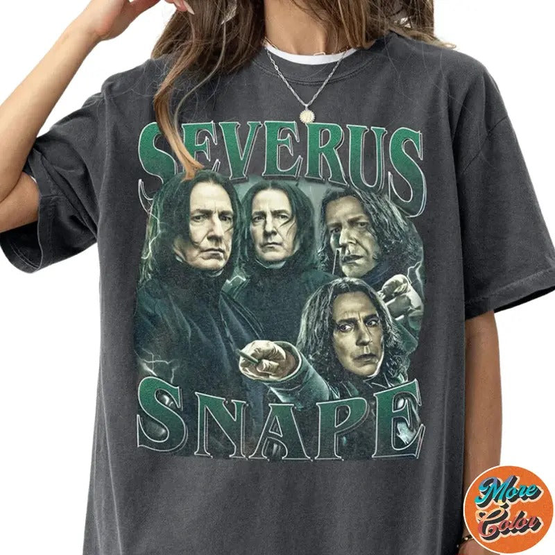 Limited Severus Snape Movie Vintage Shirts, Cotton Unisex T-Shirt, Crew Neck, Size S- 3XL, Menswear Top, Womenswear Top...
