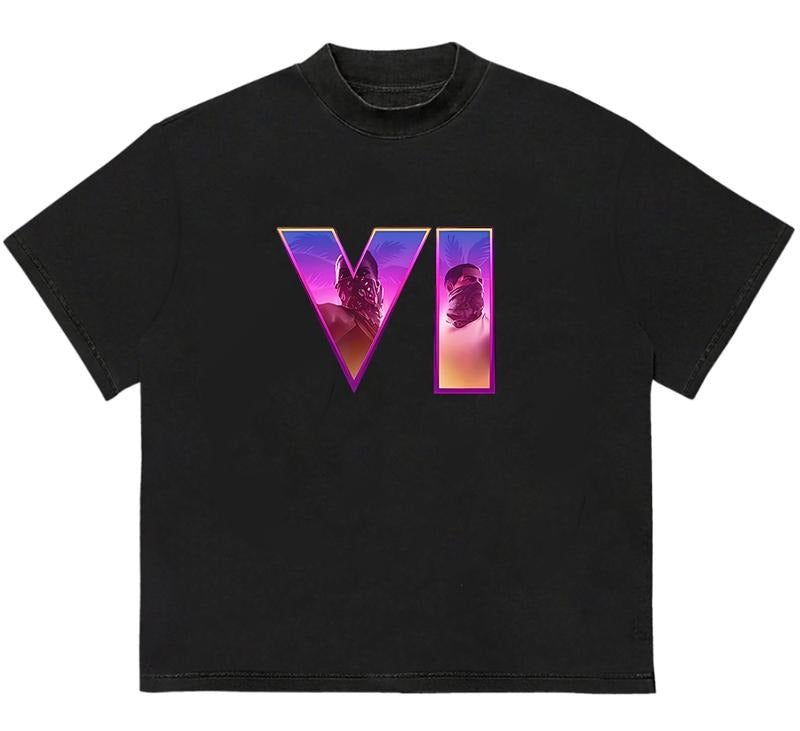 Limtited GTA 6 T-Shirt Trendy Graphic T-Shirt with Street Style Vintage 90s Graphic Tee Hoodie, Sweatshirt | GrindPrints.com