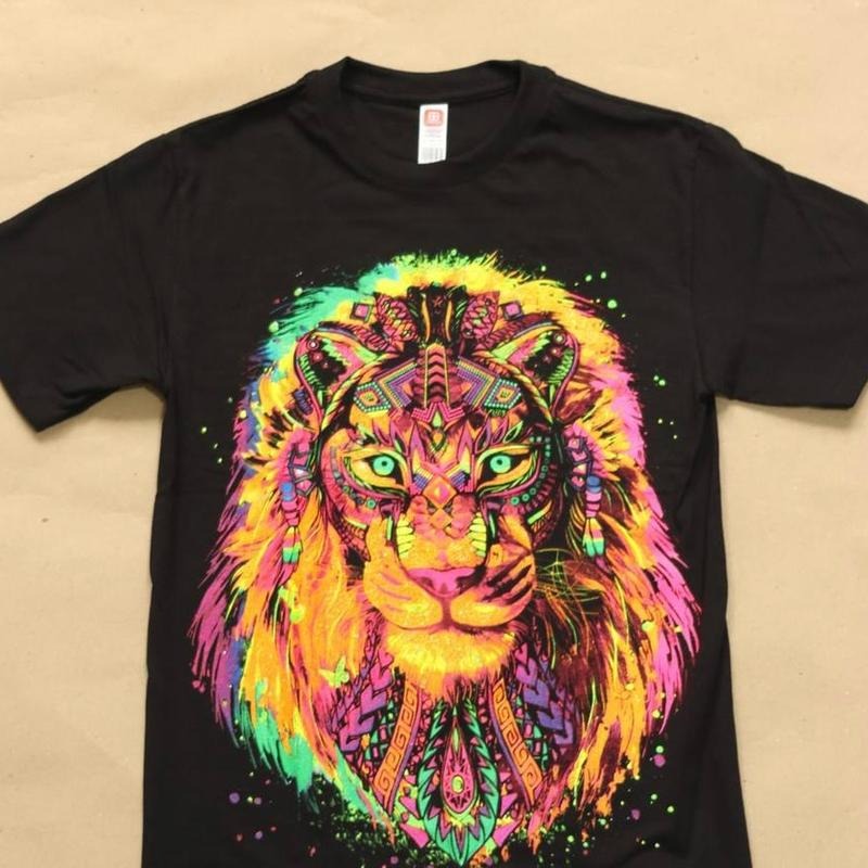 Lion T-shirts Cotton Black Hoodie, Sweatshirt | GrindPrints.com