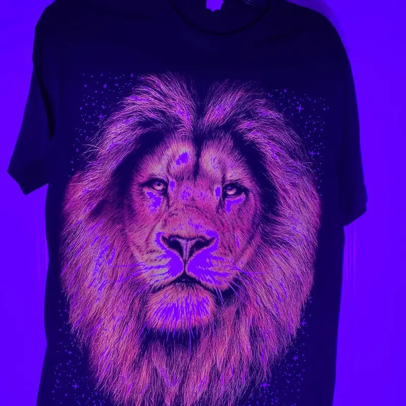 Lion king T-shirt Cotton Casual Black Menswear Hoodie, Sweatshirt | GrindPrints.com