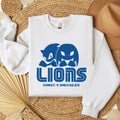 Lions Sonic & Knuckles Embroidered Sweatshirt, T-Shirt, Gift For Fan Hoodie | GrindPrints.com