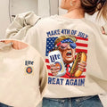 Lite Trump Make 4th of July Great Again Shirt, Sweatshirt, Hoodie | GrindPrints.com