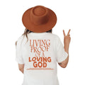 Living Proof Of A Loving God Quote Shirt, Christian Clothing, Jesus Shirt, Religious Gift, Unisex T-Shirt, Short Sleeve...