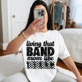 Living That Band Mom Life DTF Transfers - THIS IS NOT A SHIRT Hoodie, Sweatshirt | GrindPrints.com