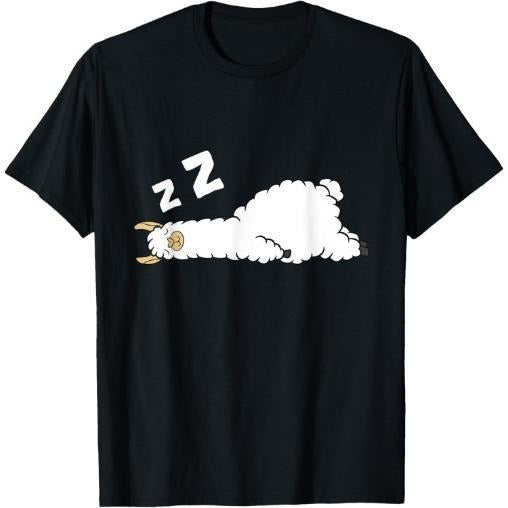 Llama Sleeping Tired Llama Pajama Love Llamas Made USA T-Shirts, Hoodie, Sweatshirt
