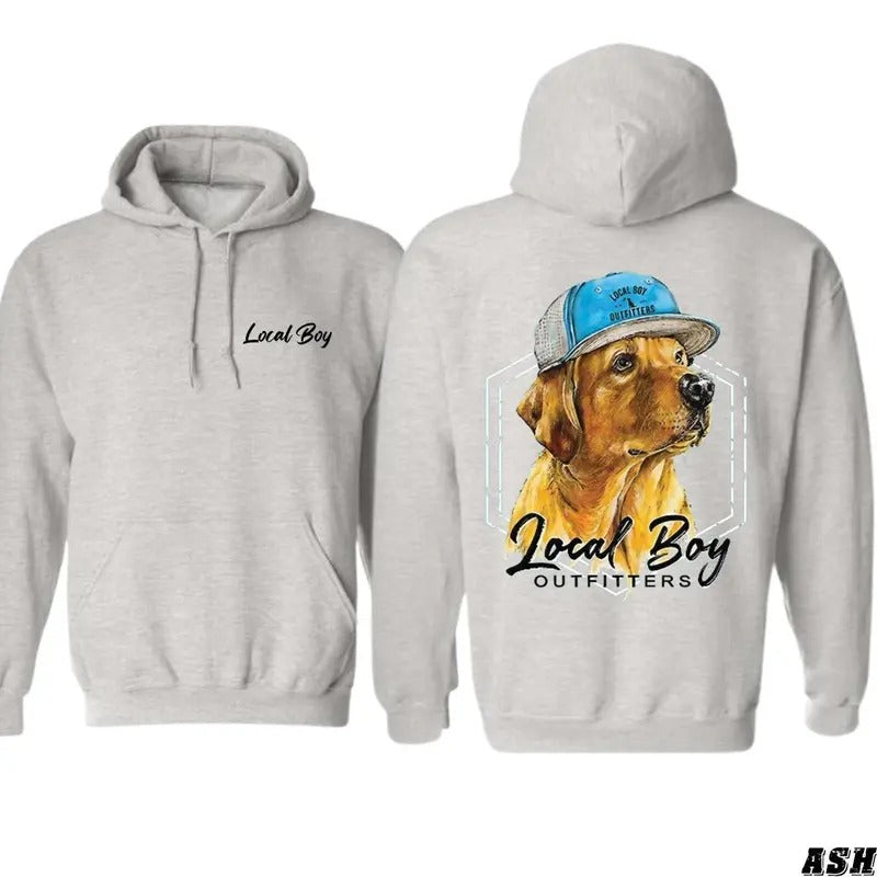 Local Boy Dog Hoodie For Men For Women Sweaters Long Sleeve Menswear T-Shirts, Sweatshirt | GrindPrints.com