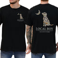Local Boy Outfitters Camo Dog Shirt Soft Fabric Short Sleeve Shirt Cotton Top Menswear Hoodie, Sweatshirt | GrindPrints.com