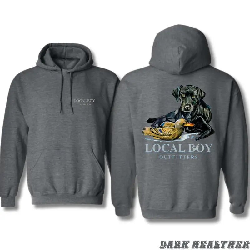 Local Boy Outfitters Duck Hunting Hoodie Sweatshirt T-shirt