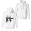 Local Boy Outfitters Hoodie - Mallard Duck Flying Graphic, Perfect for Waterfowl Hunters and Outdoor Lifestyle Fans...