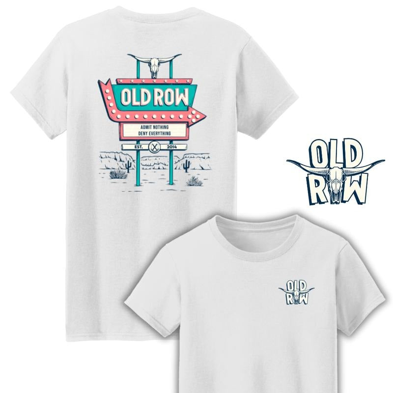 Local Boy Outfitters Old Row Retro Sign Two Sides Cotton Unisex T-Shirt Hoodie, Sweatshirt | GrindPrints.com