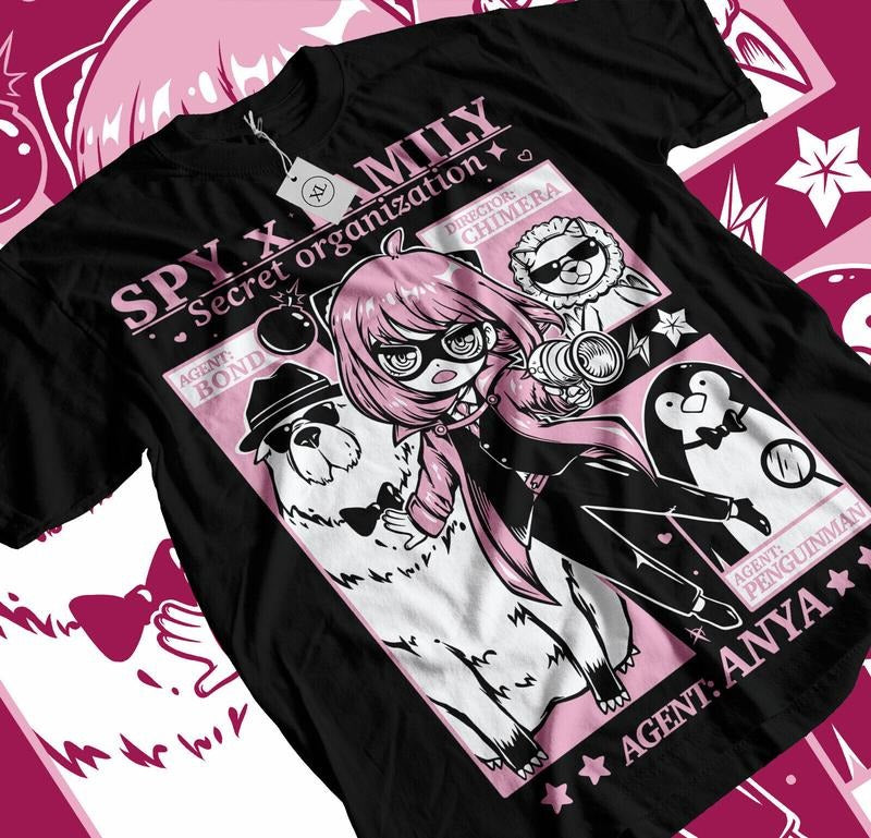 Loid Yor Anya Bon Forger SPY x FAMILY Unisex T-Shirt S-4XL Manga Anime Tshirt S-4XL Hoodie, Sweatshirt | GrindPrints.com