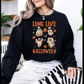 Long Live Halloween Sweatshirt, Spooky Sweatshirt, Halloween Shirt, Halloween Ghost Shirt, Ghost Sweatshirt, Halloween...