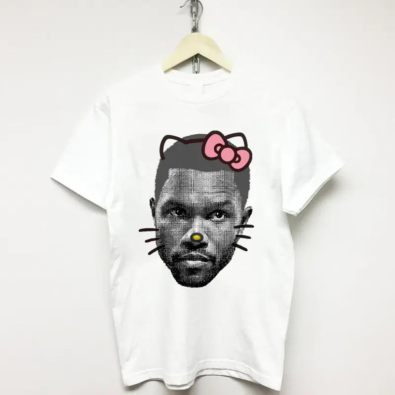 Lonny Breaux Retro Rap Tee Frank Kitty Cute T Shirt Y2k Fashion Cotton Fit Hoodie, Sweatshirt | GrindPrints.com