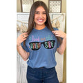Look On The Bright Side Graphic T-Shirt Hoodie, Sweatshirt | GrindPrints.com