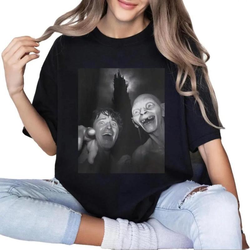 Lord Of The Rings T-Shirt, Pippin and Gollum Graphic Sweatshirt, Gandalf Hoodie, Gollum Tee, middle-earth shirt, meme...