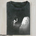 Lord of the Rings Vintage Tee, Gollum Chase Galdalf T-Shirt, Meme Cringe Funny Dumb Shirts, Unisex Movie Shirt Menswear...