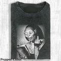 Lord of the Rings Vintage Tee, Gollum Read Book T-Shirt, Meme Cringe Funny Dumb Shirts, Unisex Movie Shirt Menswear...