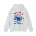 Los Angeles Dodgers Unisex Heavy Blend Hooded Sweatshirt, Welcome To LA Est 1958, Baseball Sport Hoodie, Shirt 4K429