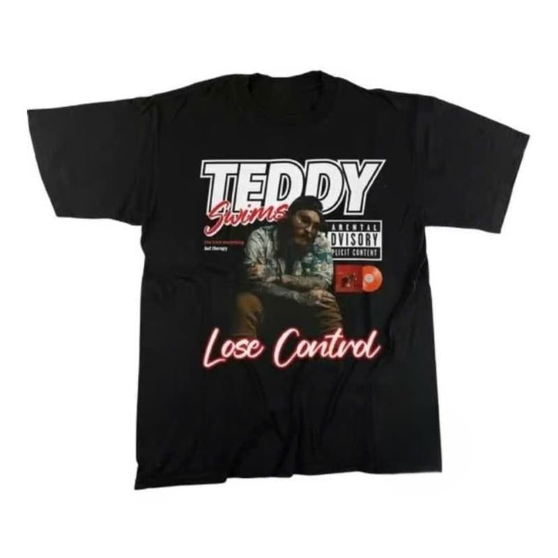 Lose Control Merch, Vintage Teddy Swims Shirt, Music for Fan, Cotton unisex T-shirt, Crewneck, for Man, for Woman, trendy...