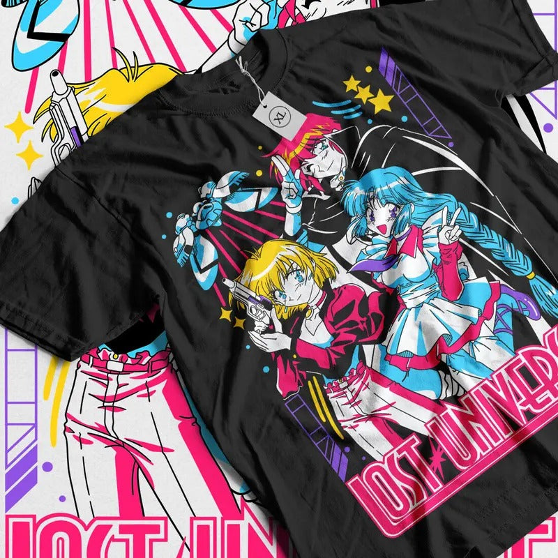 Lost Universe T-Shirt S-4XL KanzakaDex Anime Manga Kane Blueriver Hoshi Girl Shirt Hoodie, Sweatshirt | GrindPrints.com