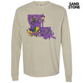 Louisiana Mardi Gras Long Sleeve Comfort Colors T-Shirt Hoodie, Sweatshirt | GrindPrints.com