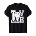 Love Basketball Sports T Shirt T-Shirt-100%cotton-220g made in usa Hoodie, Sweatshirt | GrindPrints.com